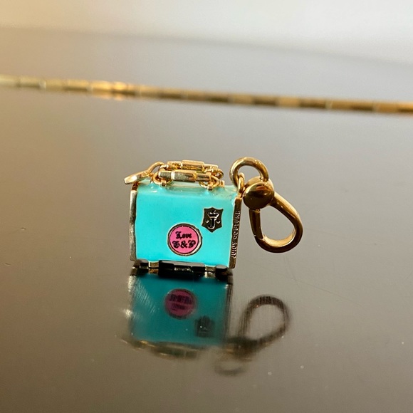 authentic rare vintage Juicy Couture enamel suitcase charm - Picture 17 of 17